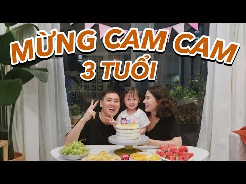 Sinh nhật 3 tuổi của Cam Cam Vlog 126