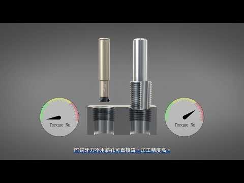 突破高強度、耐酸鹼管線材料要求：新式斜管牙銑削工法