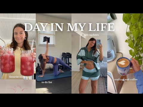 day in my life: pregnancy updates, favorite recipes, and motivation 