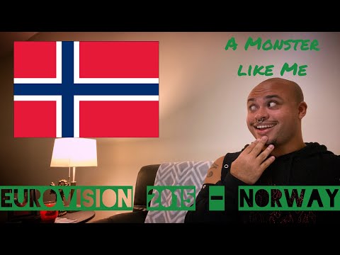 EUROVISION 2015 NORWAY REACTION - 8th place “A Monster Like Me” Moreland & Debrah Scarlett