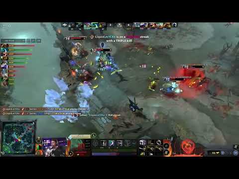 MATUMBAMAN at the last second. Team Secret vs. Team Liquid - Dota 2 Ti11 Final Day