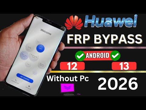 All Huawei android 12/13 Frp Bypass without pc/ Huawei Id remove new method 2026 🔥