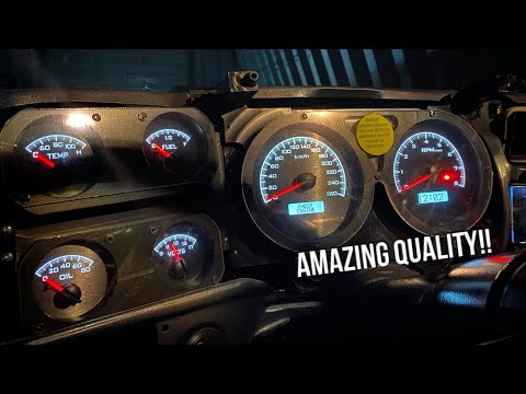 1986 K10 Dakota Digital Gauges Install!!