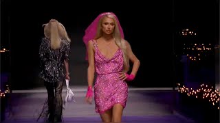 Paris Hilton Closes Versace’s Runway Show at Milan Fashion Week!