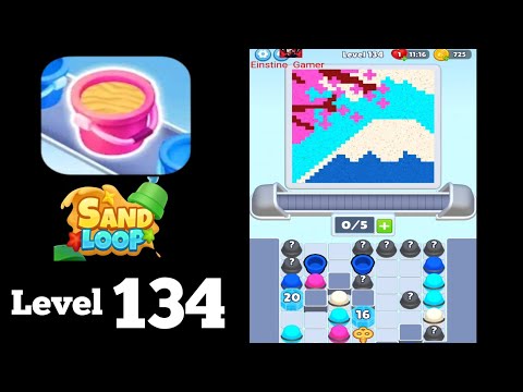 Sand Loop Level 134 Walkthrough