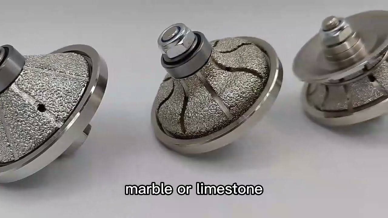 Vacuum Brazed Diamond Hand Profiling Wheels