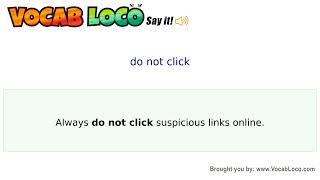 Video thumbnail for do not click