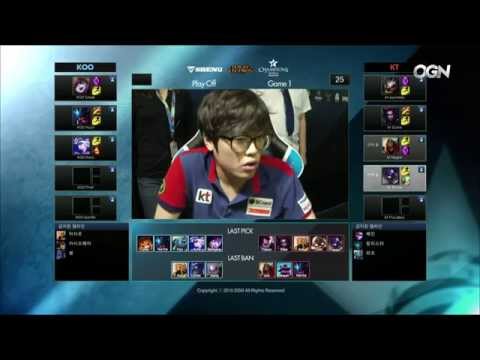 Koo Tigers vs KT Rolster - LCK Summer Playoffs - Round 1 - 21/08/2015