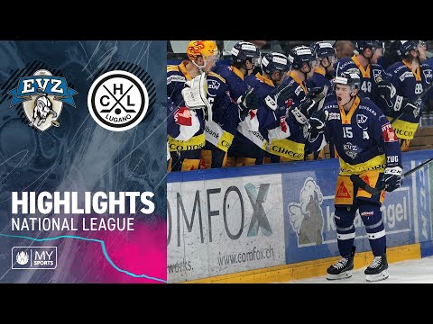 Zug vs. Lugano 2:1 n.V. – Playoff-Highlights National League