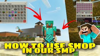 HOW TO USE SHOP IN OUR SMP | INDON SMP | SELL YOUR ITEM