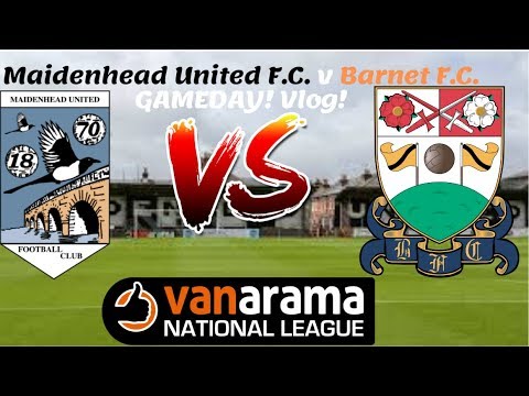 Maidenhead United F.C. 1 v Barnet F.C. 4 | All Four One And One Four All GAMEDAY! Vlog! (21/12/19)