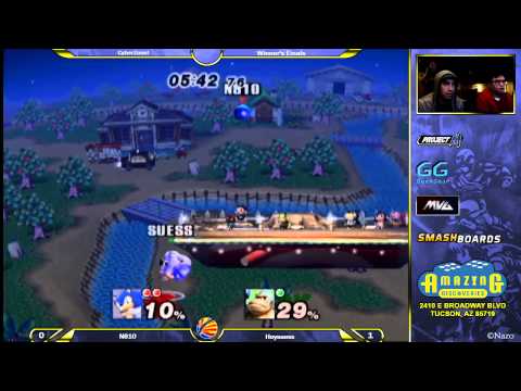 CyberZone 1 Winners Finals Heysuess Kirby DK DDD vs N810 Sonic
