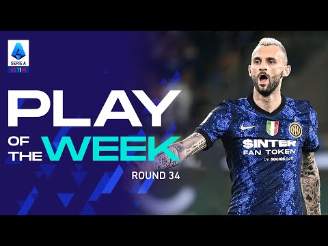 Brozovic infila il 2-0 sotto il sette | Play of the week | Inter - Roma | Serie A TIM 2021/22