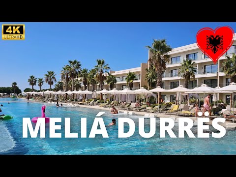 Hotel Meliá Durrës 5 Star in Gjiri i Lalzit, Albania [4K] 2025 Full Tour Beach and Luxury Hotel