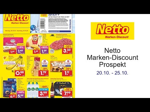 Netto Marken-Discount Prospekt   20.10. - 25.10.