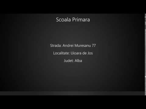 Scoala Primara Uioara de Jos