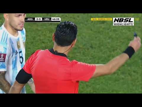 Lionel Messi Vs Uruguay World Cup Qualifiers 2021   HD