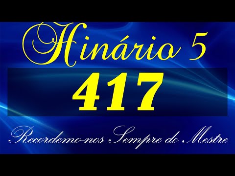 HINO 417 CCB - Recordemo-nos Sempre do Mestre -HINÁRIO 5 COM LETRAS  @severinojoaquimdasilva-oficial