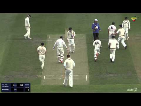 2015-16 CTPL Grand Final - Kingborough v SHSB. (SHSB Batting 1st Innings)
