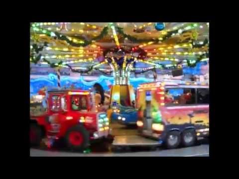 Kinderkarussell "Sternschnuppen-Karussell" - Laux @ Wiesbadener Weihnachtsmarkt 2014 (Offride)