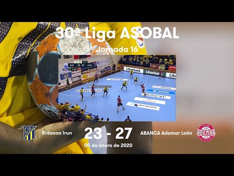 Liga Sacyr ASOBAL J16: Bidasoa Irun - ABANCA Ademar León  23-27