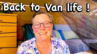 I am moving back into the VAN! | Solo Female Van Life Australia
