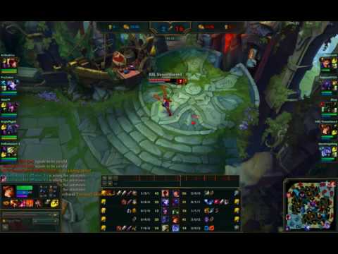 Miss Fortune ADC vs Ashe (15.07.2017) - LoL 7.14