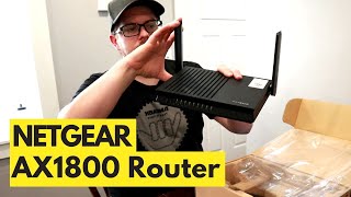 Review and Setup of NETGEAR Nighthawk AX1800 4-Stream Wifi 6 Router (RAX15) Wireless Router Firewall