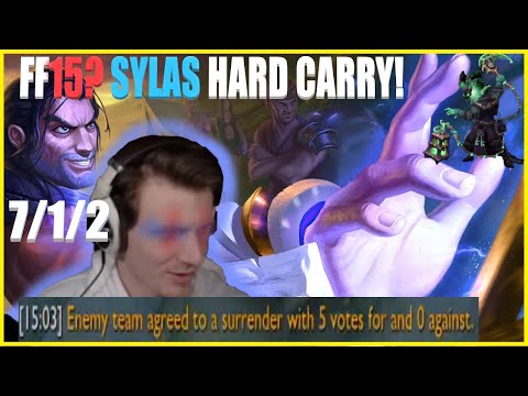 Hashinshin: Making the enemy FF15 with Sylas domination! Support meta?