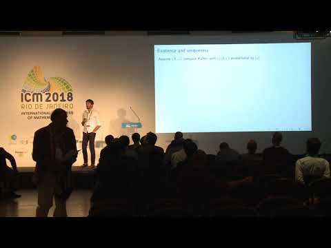 Kähler–Einstein metrics on Fano manifolds: variational and algebro-geometric – S. Boucksom – ICM2018