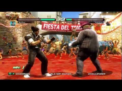 Tekken 6 Kazuya Mishima vs Miguel Rojo & Bob Part #3 11/25