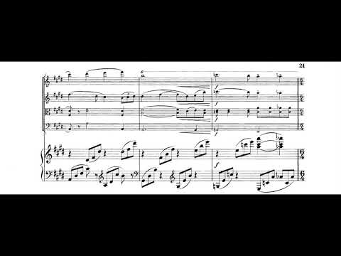 Amy Beach - Piano Quintet, Op. 67 (1907) [Score-Video]