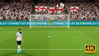 eFootball™ 2024 - England vs. Belgium at Wembley Stadium  [4K60FPS]