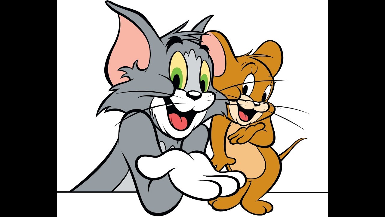 How To Draw Tom  and Jerry - Coloring Books For Kids Cartoon