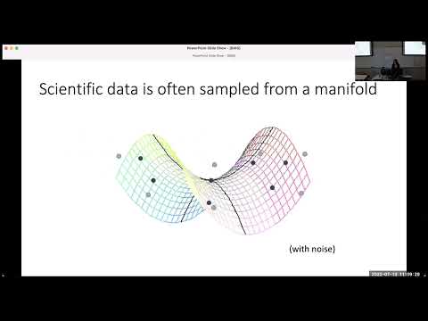 BIRS 2022: Flows and Dynamics on Manifolds with Neural ODEs (Smita Krishnaswamy)