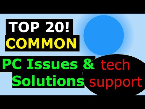 Top 20 Common PC Issues with Solutions