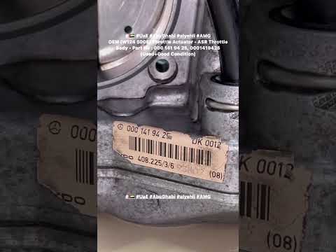 Mercedes Benz OEM (W124 500E) Throttle Actuator - ASR Throttle Body - (Used+Good Condition)