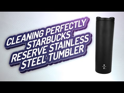 Best Tumbler Thermos Mug for Caffe Latte or Messy Drink: Starbucks Reserve Stainless Steel
