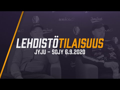 Lehdistötilaisuus: JyJu - SoJy 6.9.2020