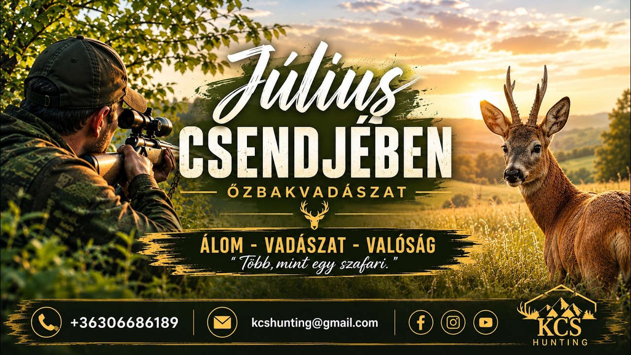Július csendjében – Őzbakvadászat/In the Silence of July – Roebuck Hunting