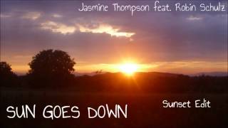 Robin Schulz - Sun Goes Down Original Karaoke Instrumental (Sunset Radio Edit) [Nightcore4Germany]