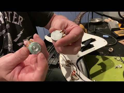 Choosing Pots for a Precision Bass Rewire