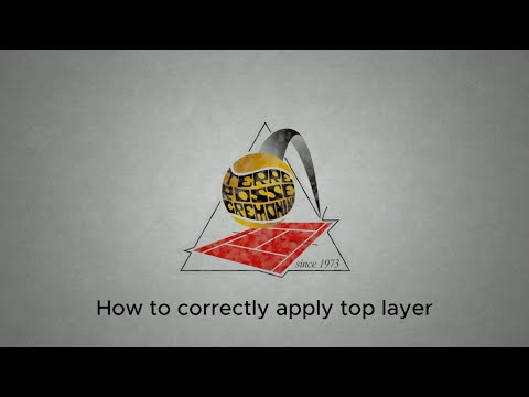 How to apply top layer