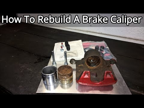 How To Rebuild A Front Brake Caliper - Complete Guide