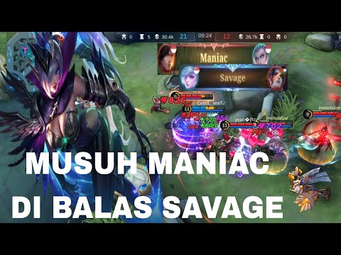 SAVAGE + 25 kills Miya New Build ( WAJIB COBA) BUILD TOP 1 GLOBAL MIYA #tutorialmiya #miya #build