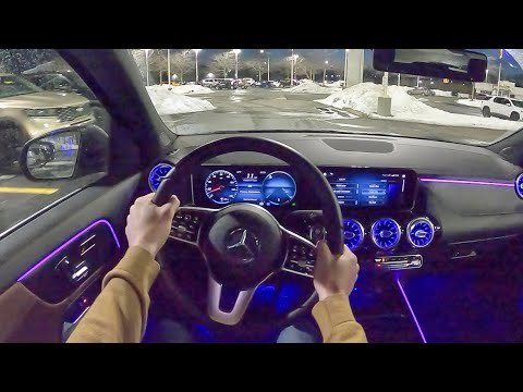 2021 Mercedes-Benz GLA 250 - POV Night Drive (Binaural Audio)