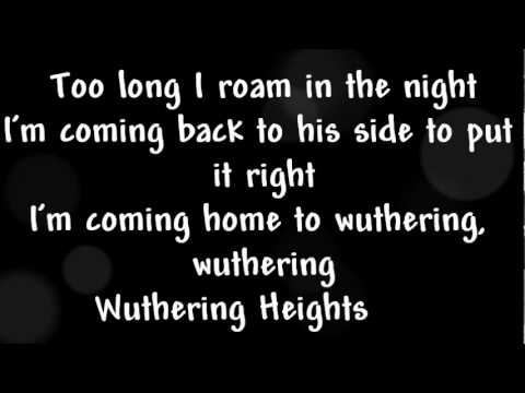 Kate Bush - Wuthering Heights Lyrics