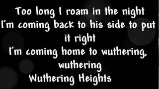 Kate Bush - Wuthering Heights Lyrics