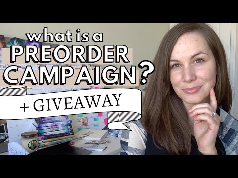 How to Set Up a Preorder Campaign? + GIVEAWAY | Marketing Strategy for Authors on Preorder Campaigns
