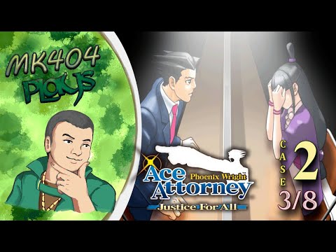 MK404 Plays Phoenix Wright: Justice For All | Case 2[3/8] - Karmic Succession